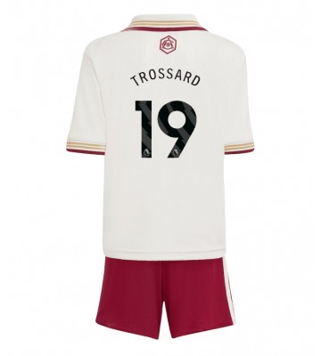 Arsenal Leandro Trossard #19 Tercera Equipación Niños 2025-26 Manga Corta (+ Pantalones cortos)